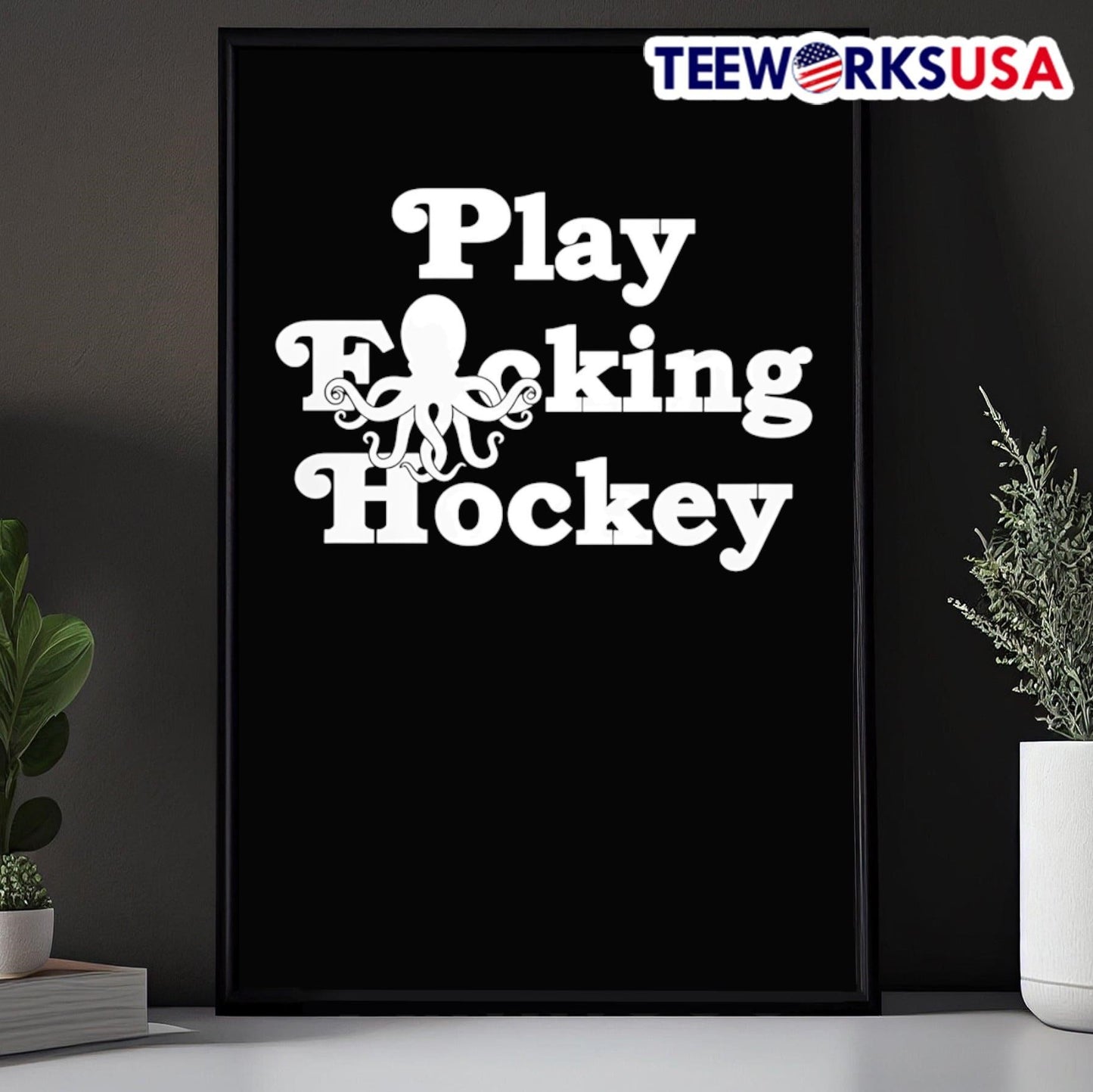 Play fucking hockey Kraken shirt