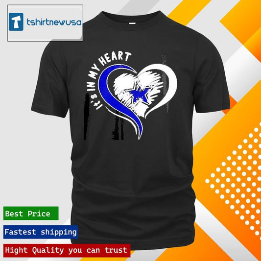 Premium Dallas Cowboys Its In My Heart 2025 T Shirt