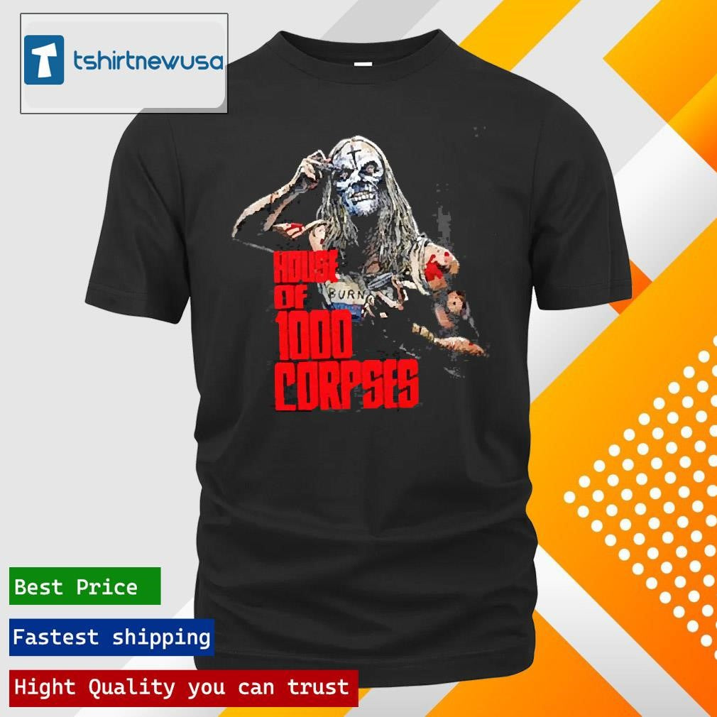 Premium House Of 1000 Corpses Otis Horror 2025 T Shirt