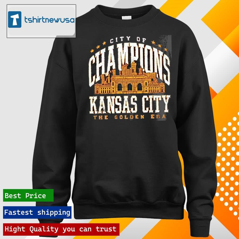 Premium Kansas City Chiefs The Golden Era City Of Champions 2025 T Shirt