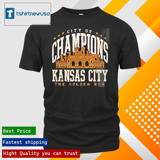 Premium Kansas City Chiefs The Golden Era City Of Champions 2025 T Shirt