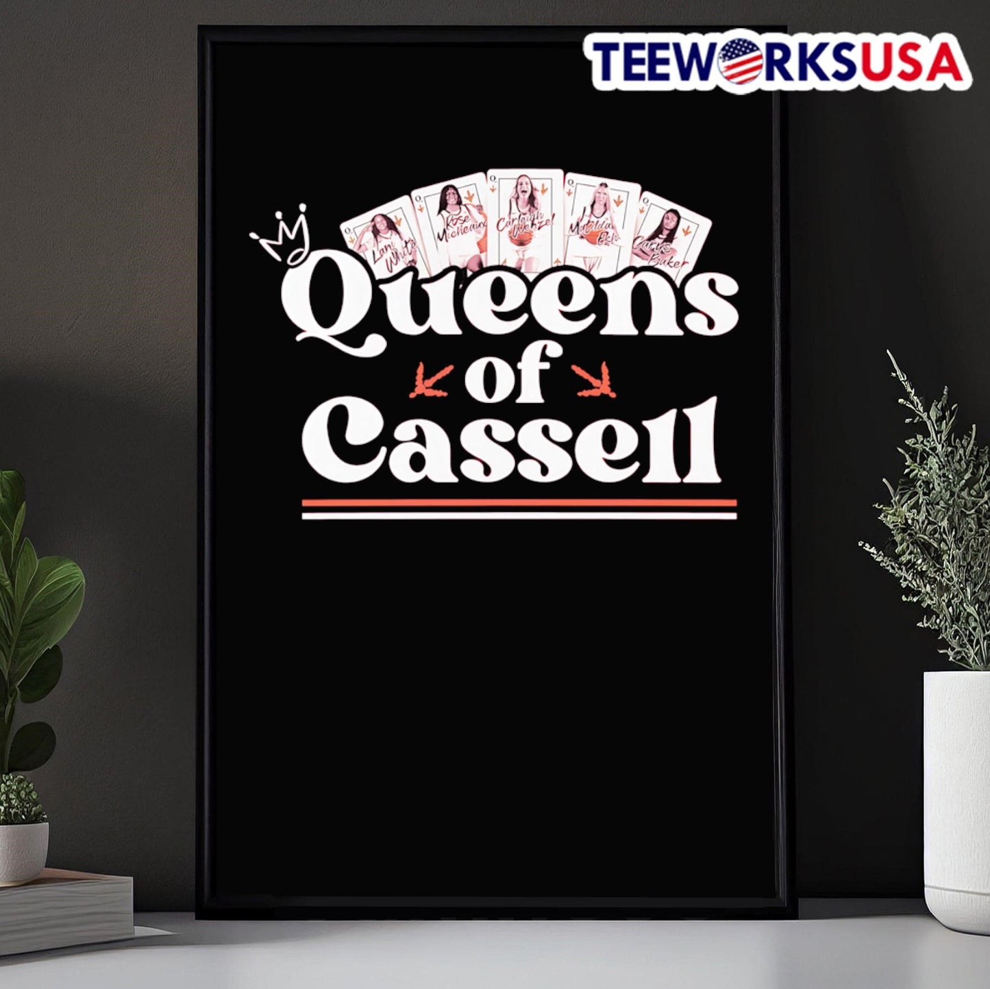 Queens of Cassell shirt