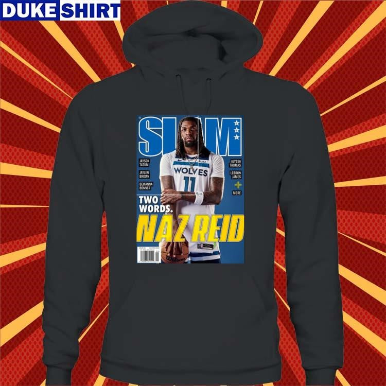 SLAM 251 Naz Reid Two Words Poster Shirt