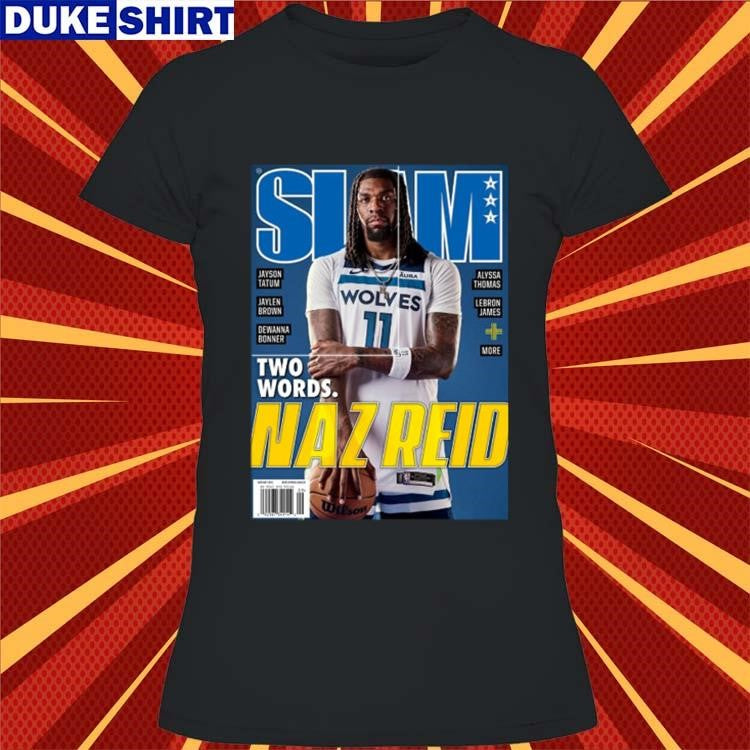 SLAM 251 Naz Reid Two Words Poster Shirt