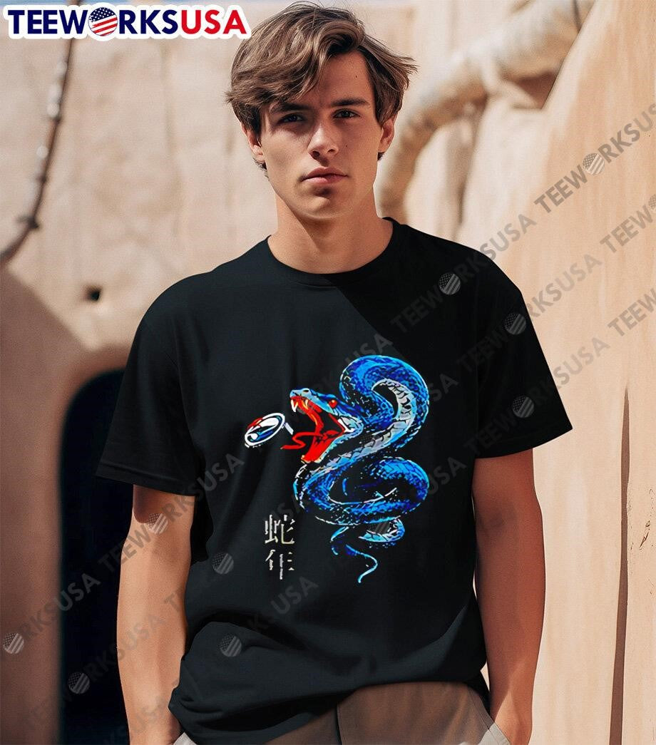 San Jose Sharks Merch Limited Design Snake Lunar New Year 2025 shirt