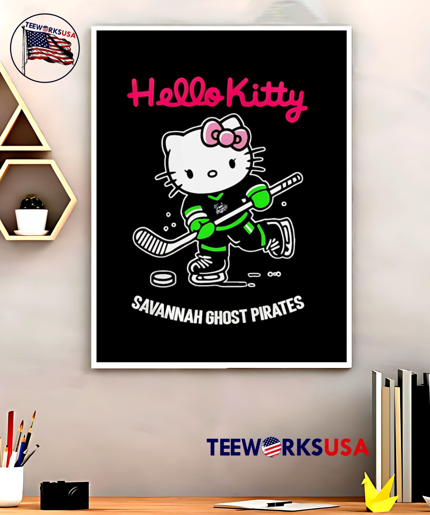 Savannah Ghost Pirates Hello Kitty 2025 shirt