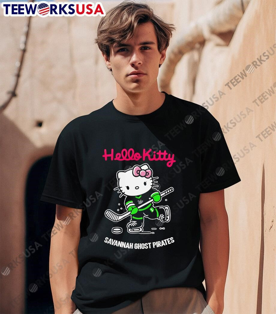 Savannah Ghost Pirates Hello Kitty 2025 shirt