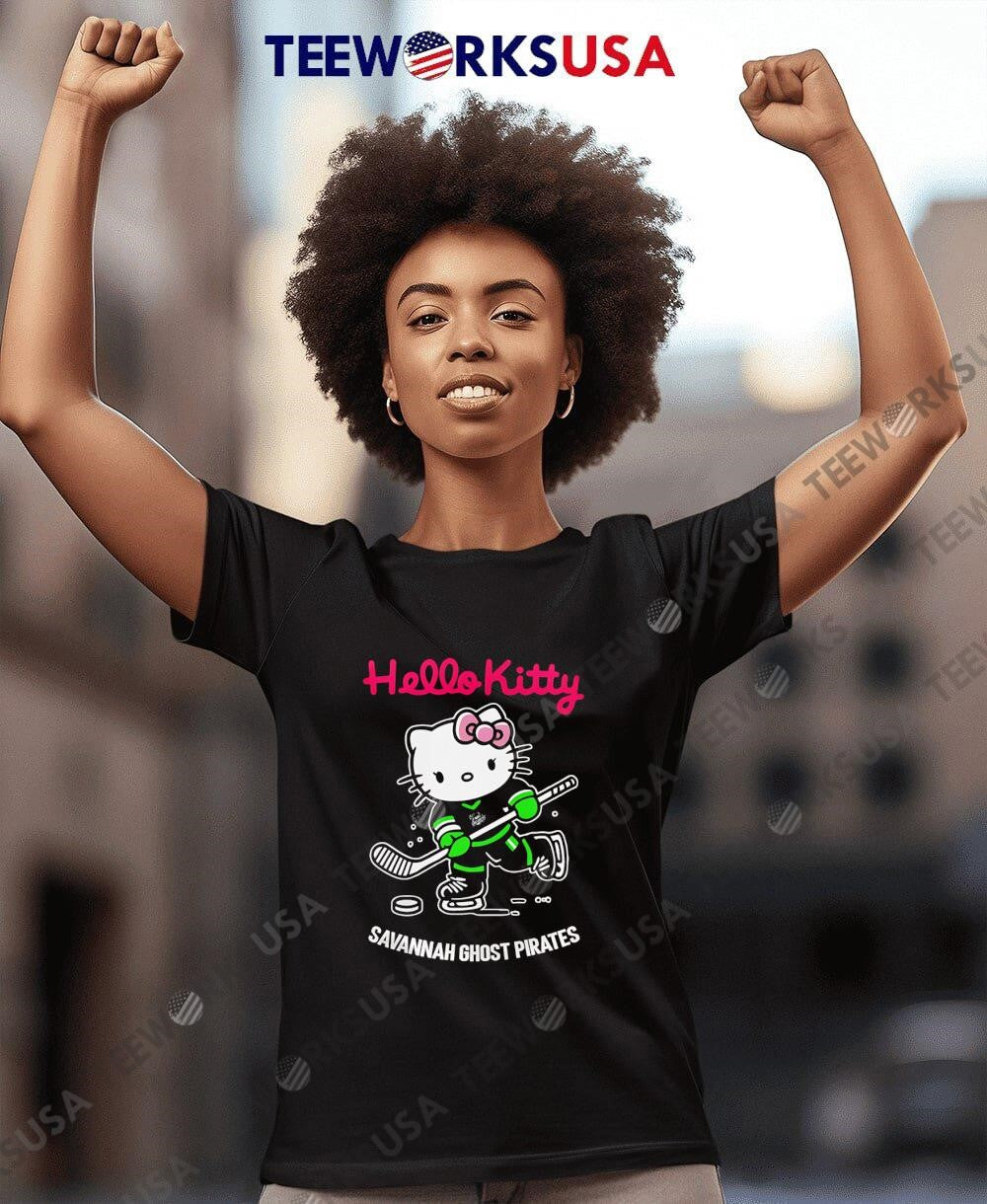 Savannah Ghost Pirates Hello Kitty 2025 shirt