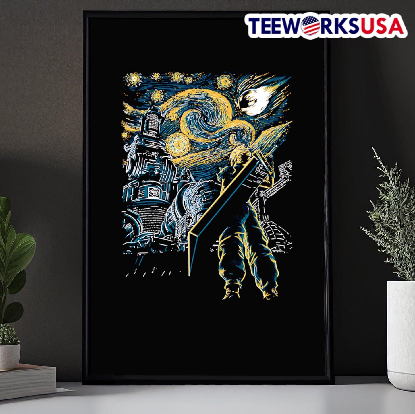 Starry Remake Final Fantasy shirt