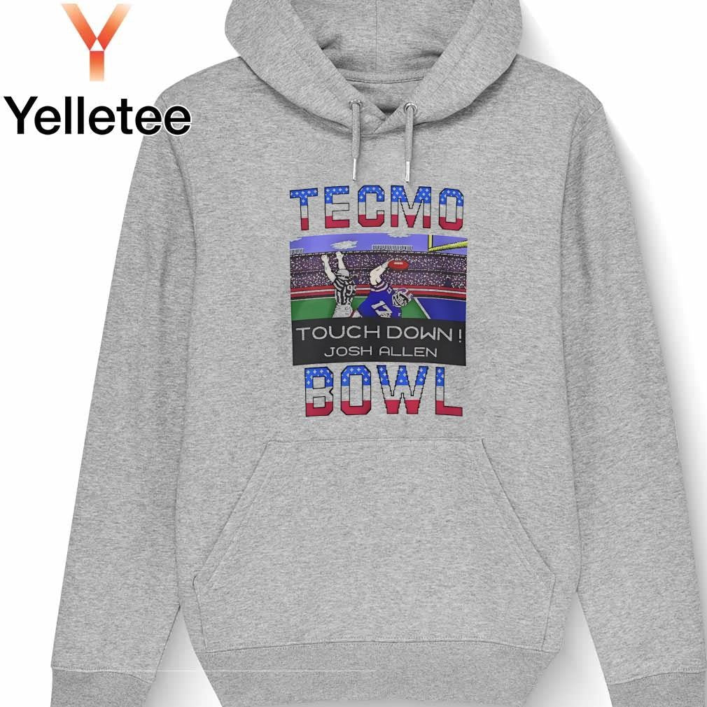 Tecmo Super Bowl Josh Allen Buffalo Bills touch down shirt