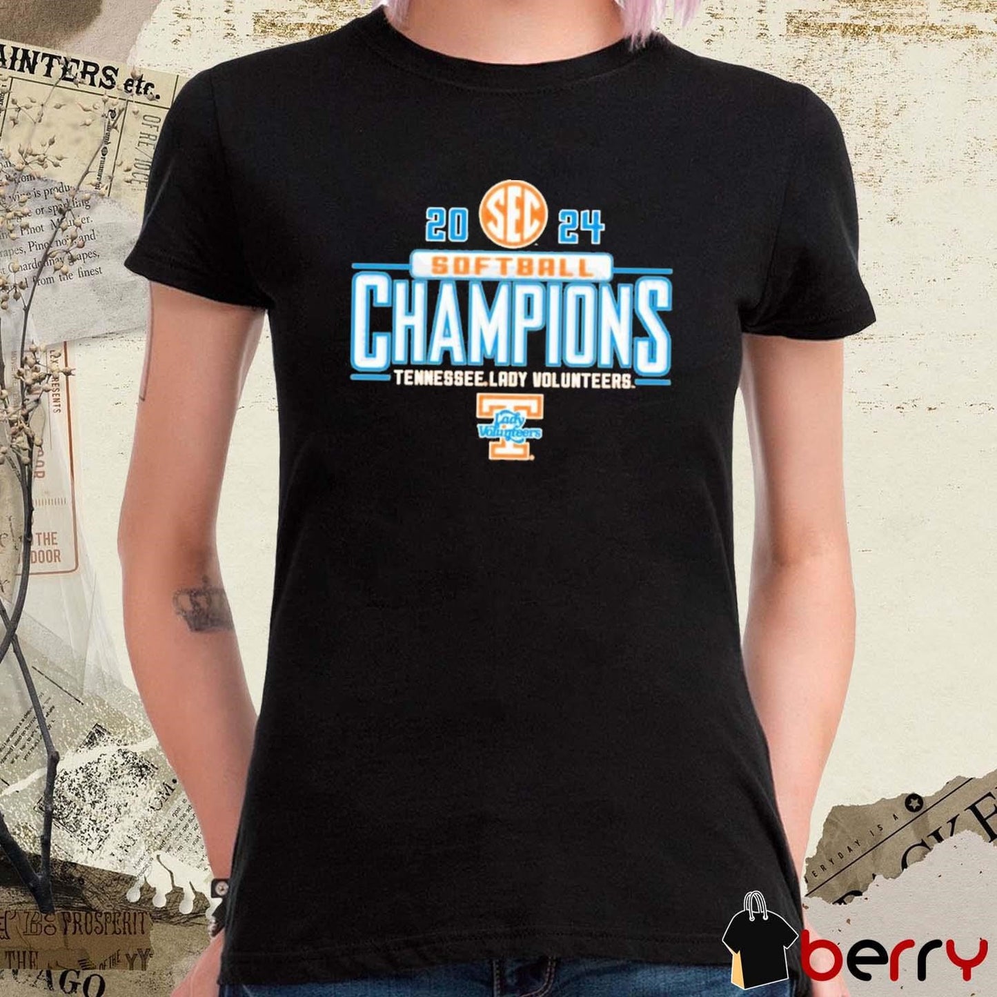 Tennessee Volunteers 2024 SEC Softball Regular Season Champions t-shirt