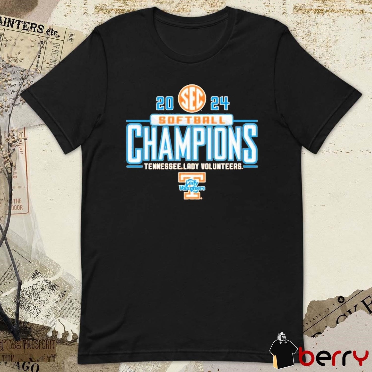 Tennessee Volunteers 2024 SEC Softball Regular Season Champions t-shirt