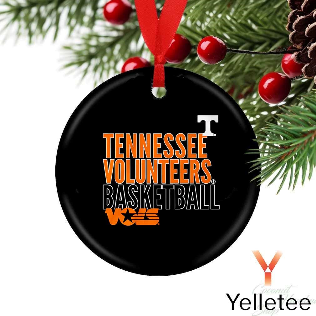 Tennessee Volunteers basketball Vols logo Ornament