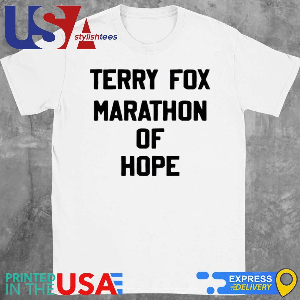 Terry Fox Marathon Of Hope Shirt