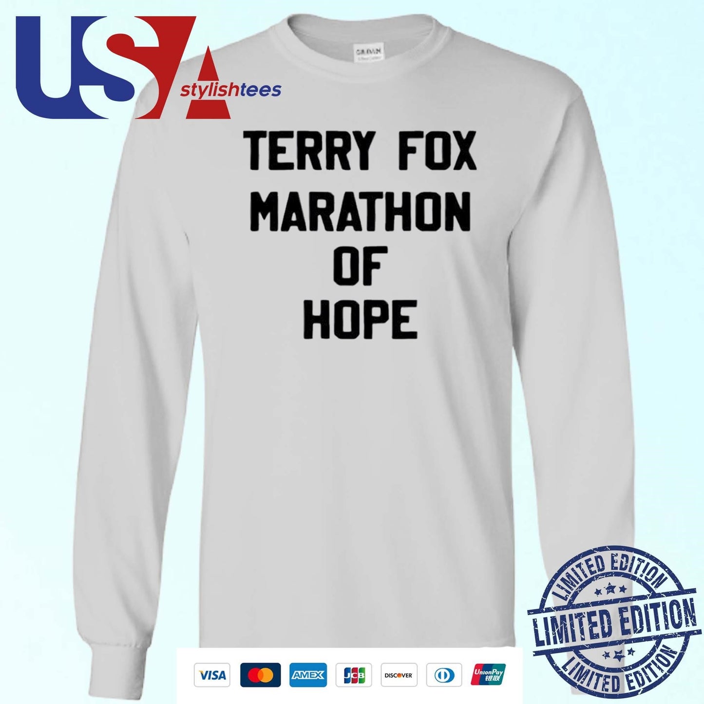 Terry Fox Marathon Of Hope Shirt