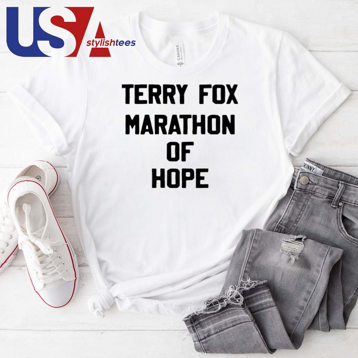 Terry Fox Marathon Of Hope Shirt