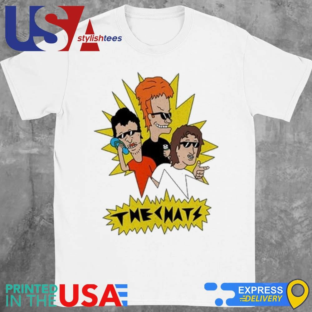 The Chats Buttheads White Shirt