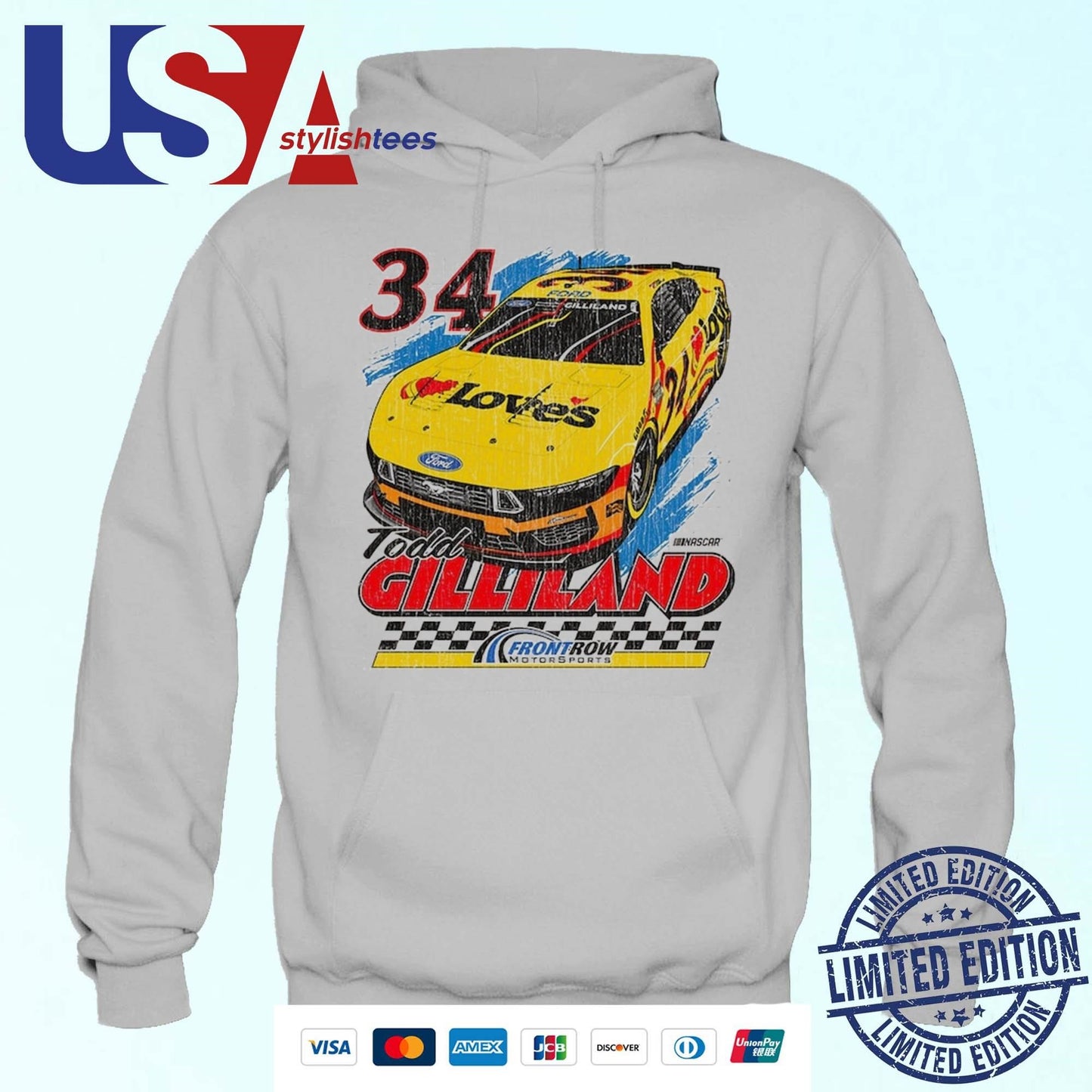 Todd Gilliland Love's Car Shirt