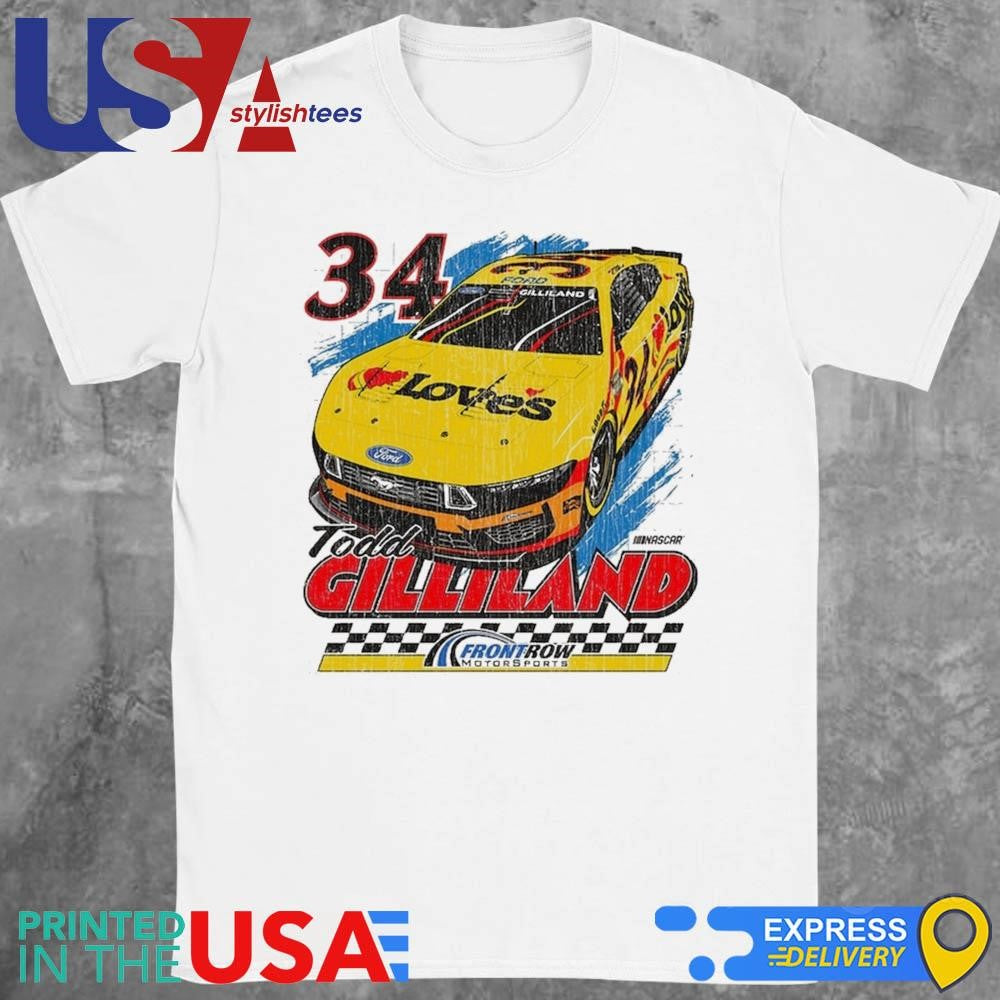 Todd Gilliland Love's Car Shirt