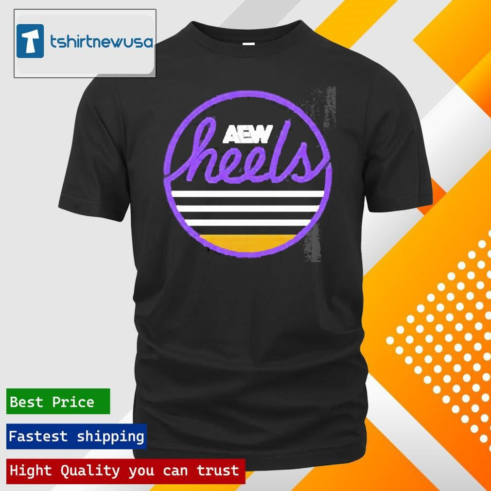 Top Aew Heels Logo 2025 T Shirt