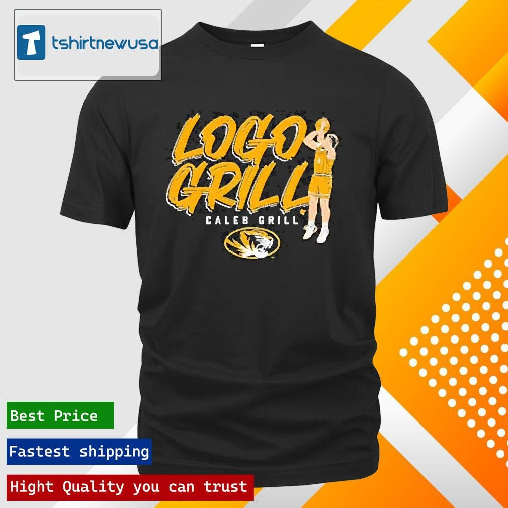 Top Missouri Tigers Basketball Caleb Grill From The Logo Unisex 2025 T Shirt