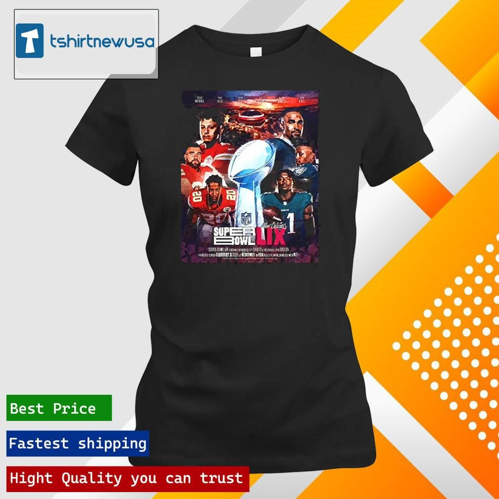 Top One More Game For Champions 2025 Super Bowl LIX Starring Kansas City Chiefs And The Philadelphia Eagles On February 9th 2025 Unisex T Shirt