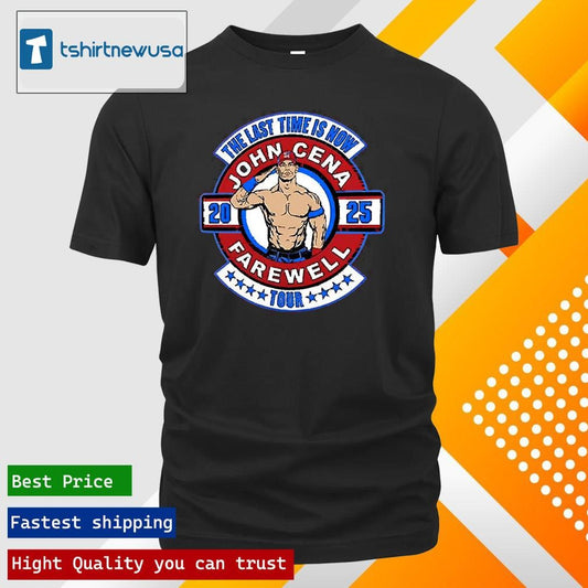 Top Wwe Red John Cena Farewell Tour 2025 Shirts