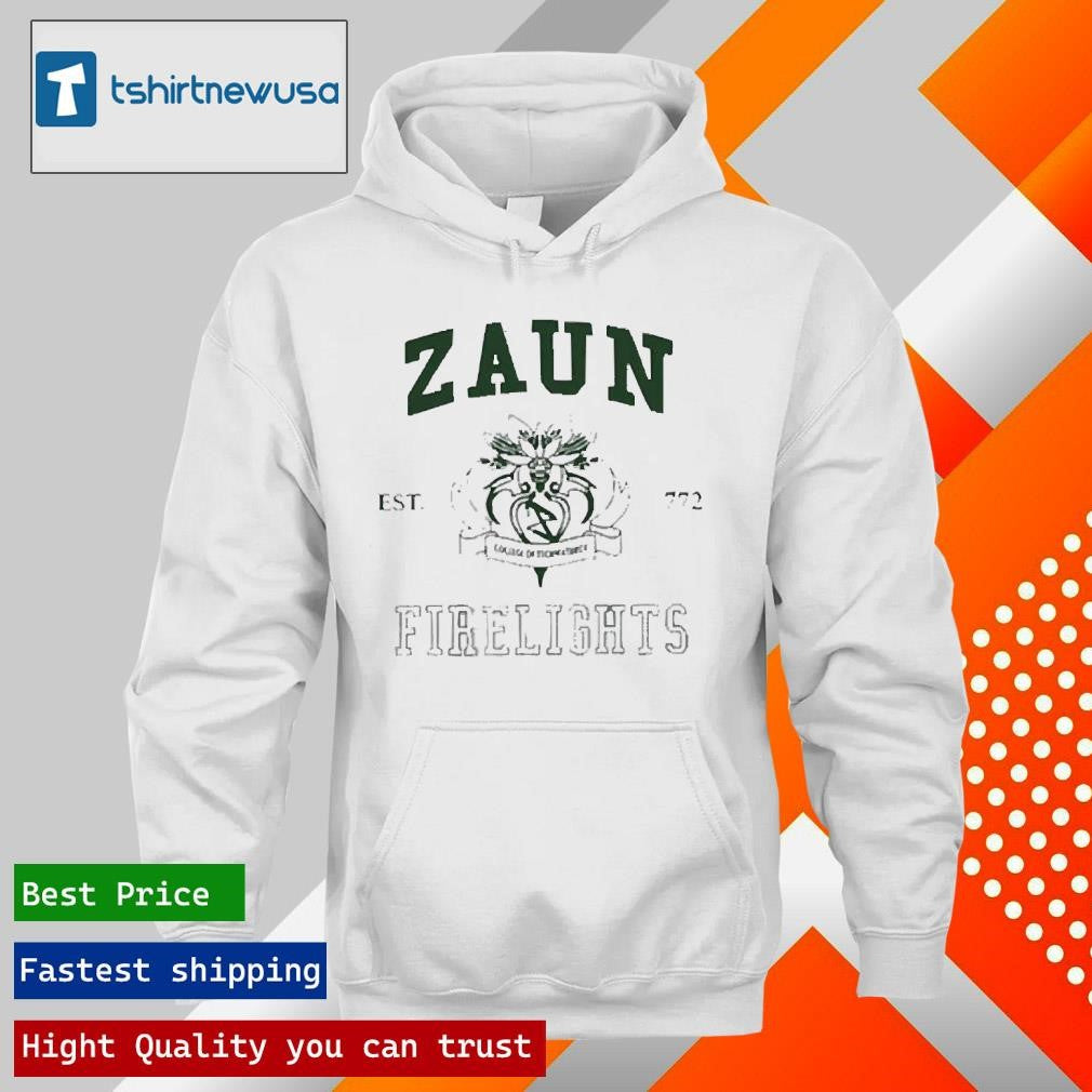 Top Zaun Firelights Est 772 2025 Shirts