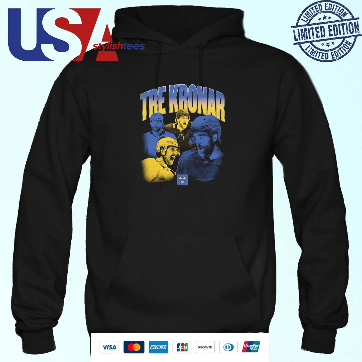 Tre Kronar 4 Nations Team Sweeden Shirt