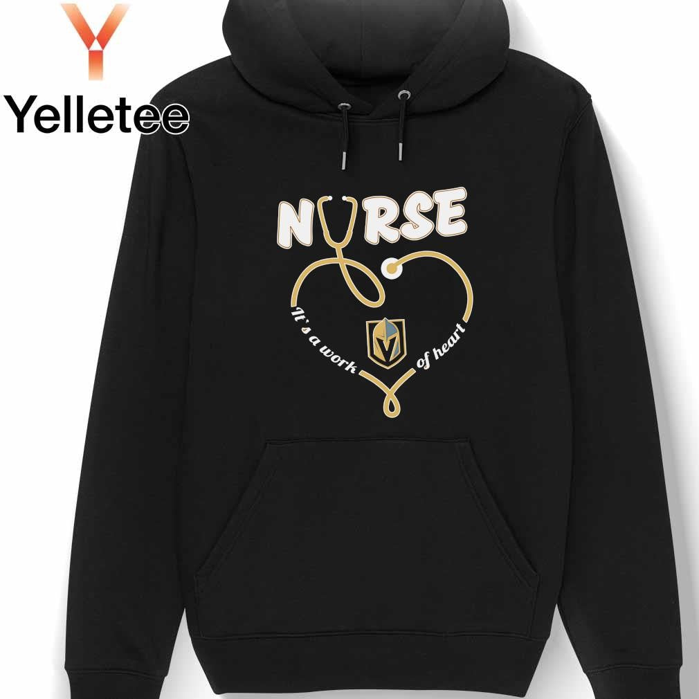 Vegas Golden Knights nurse it's a work of heart shirt