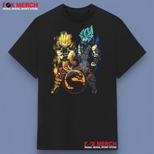 Vegeta Goku Sub Zero Scorpion Mashup Shirt, hoodie, long sleeve, sweatshirt and tank top