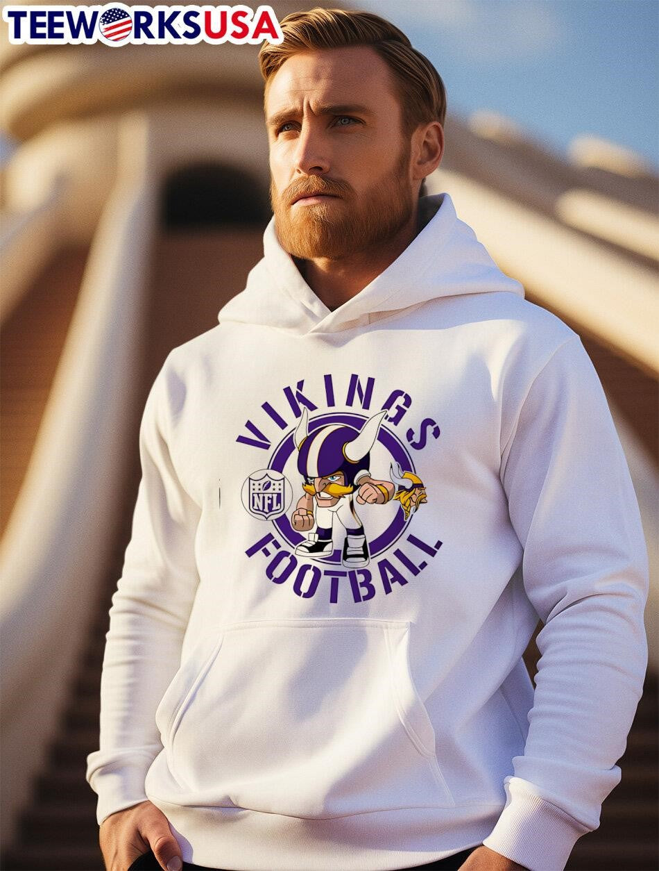 Vikings Nfl Rush Zone Cartoon Hero shirt