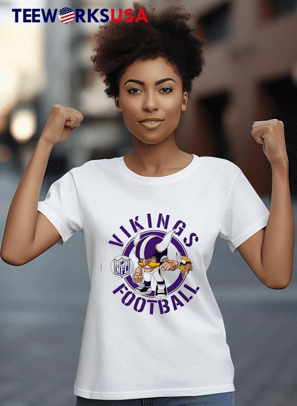 Vikings Nfl Rush Zone Cartoon Hero shirt