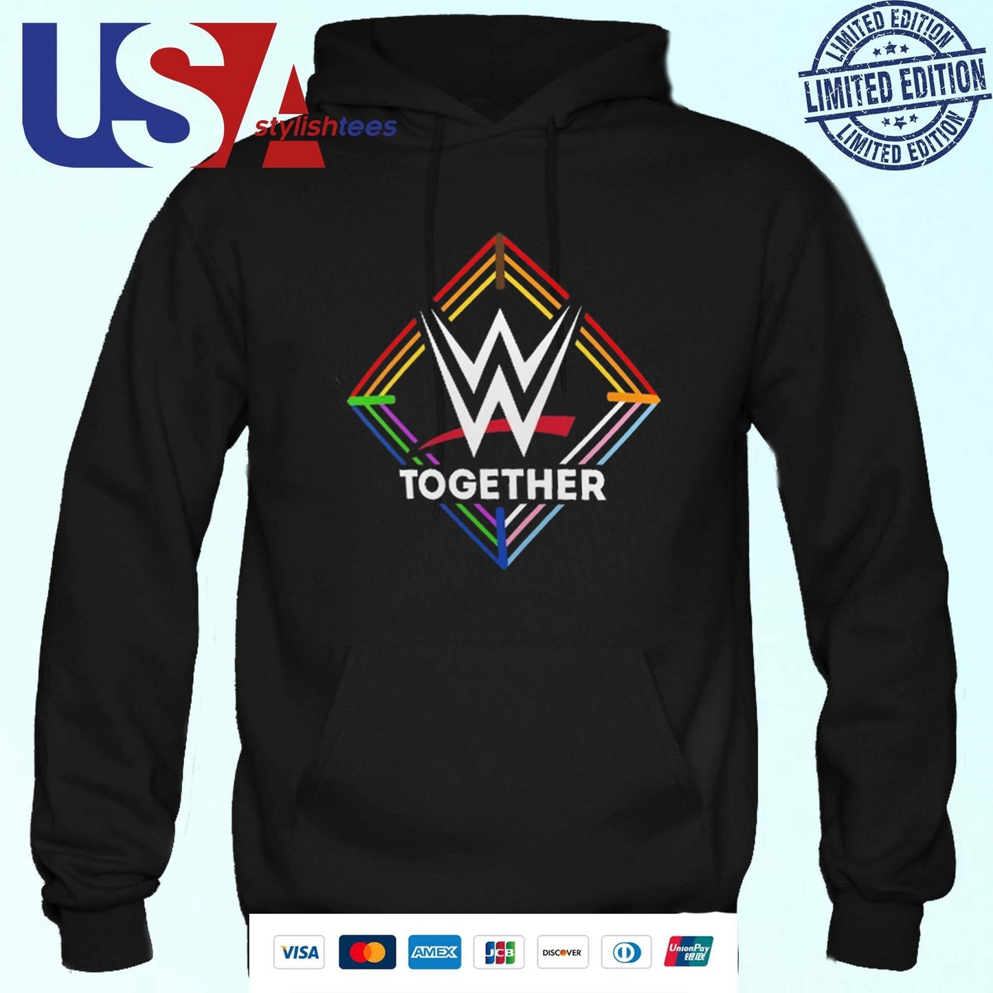 WWE Together Pride Month 2024 Shirt