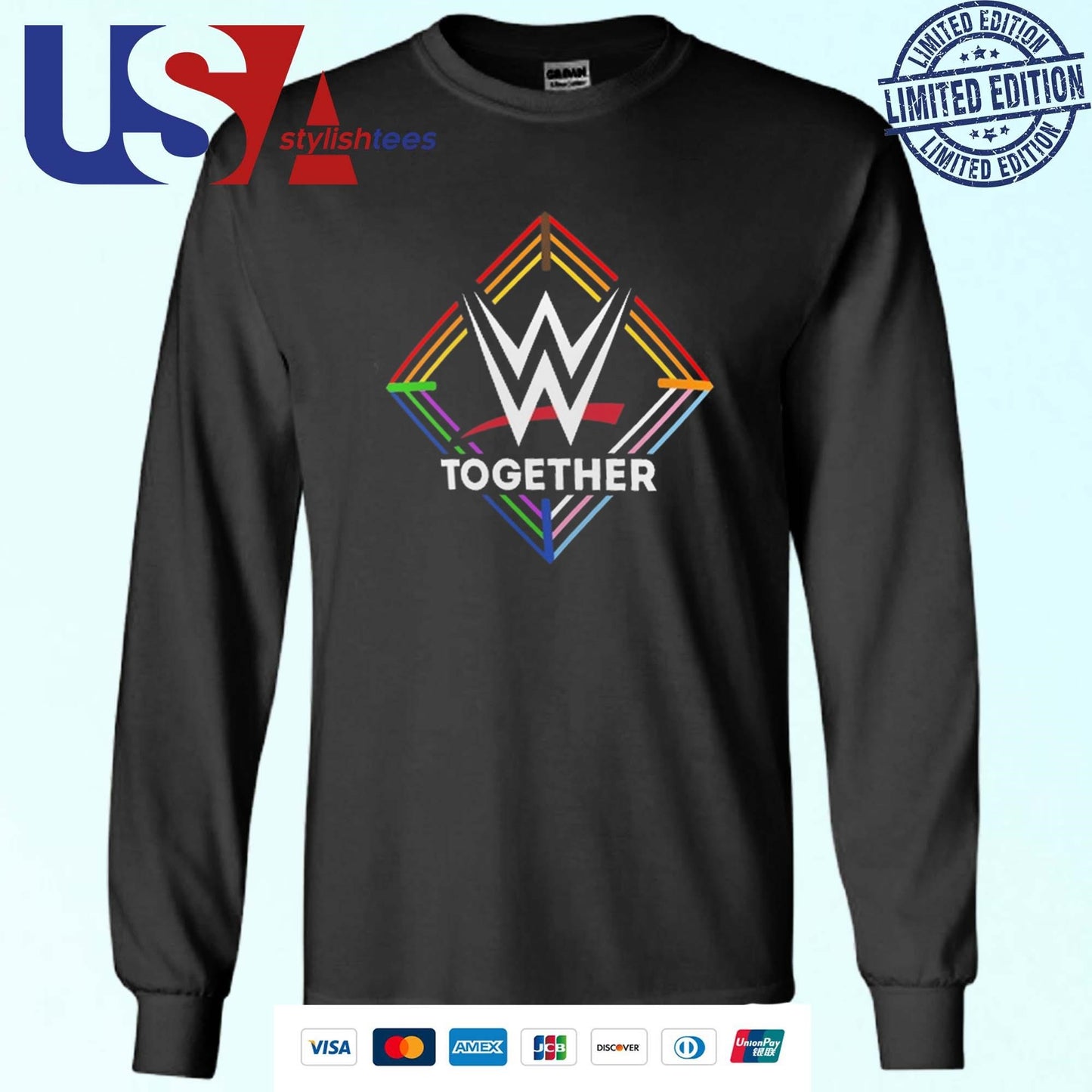 WWE Together Pride Month 2024 Shirt