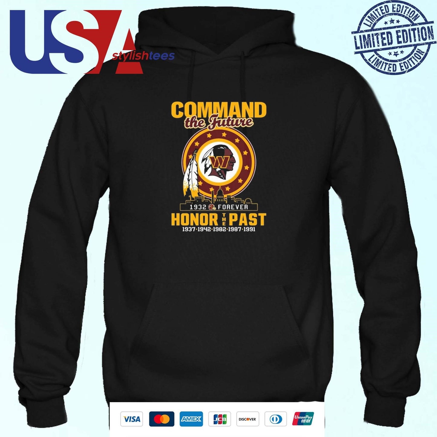 Washington Commanders The Future 1932 – Forever Honor The Past T-shirt