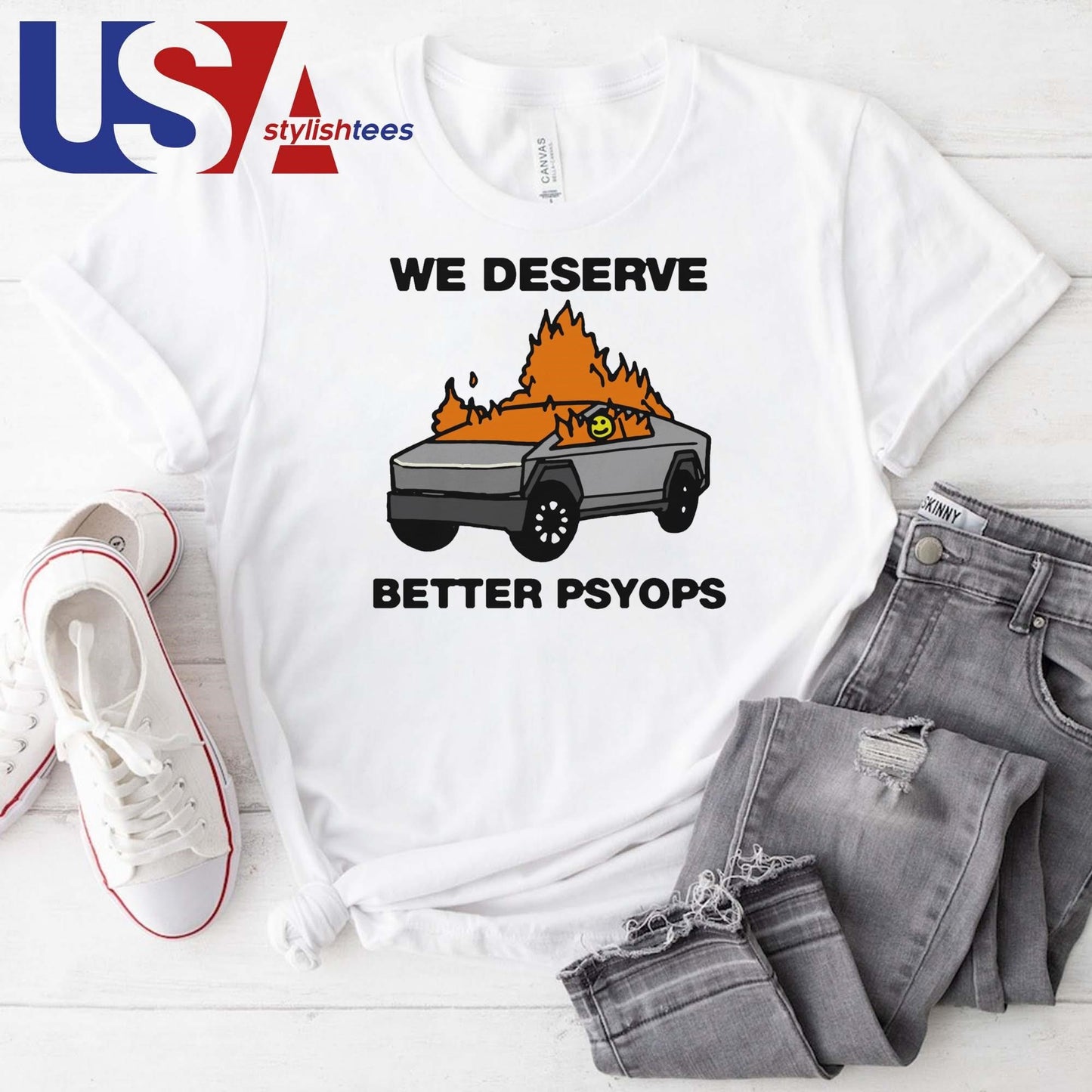 We Better Deserve Better Psyops T-shirt