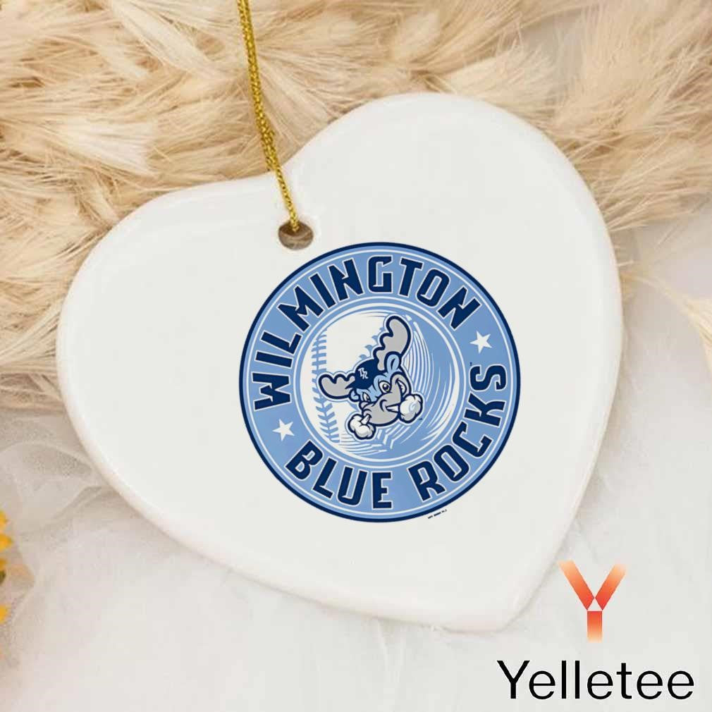 Wilmington Blue Rocks circle logo Ornament