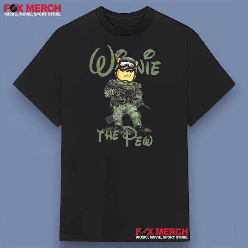 Winnie The Pew Army Pooh Shirt, hoodie, long sleeve, sweatshirt and tank top