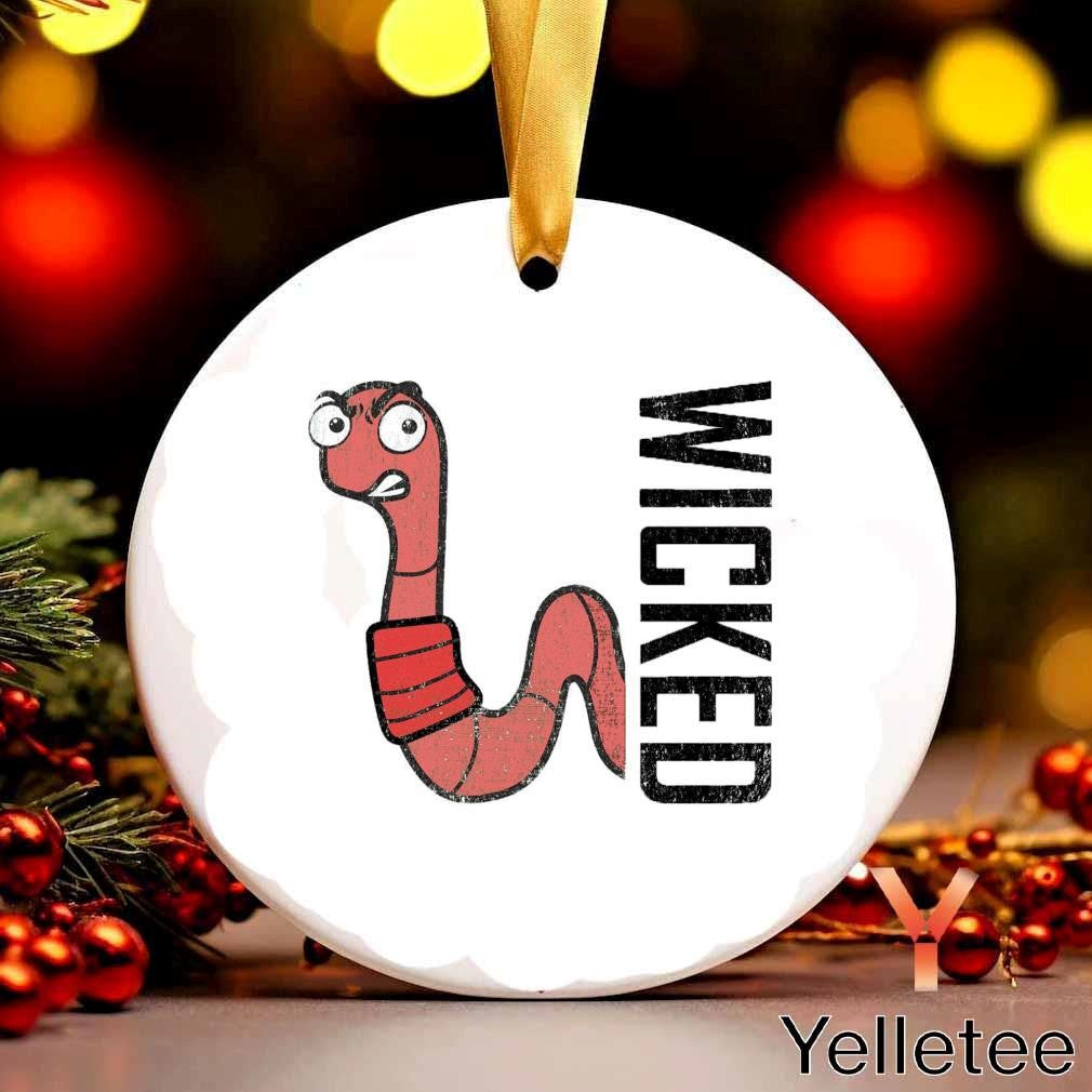 WooSox Green Worms Worcester Wormtown wicked Ornament