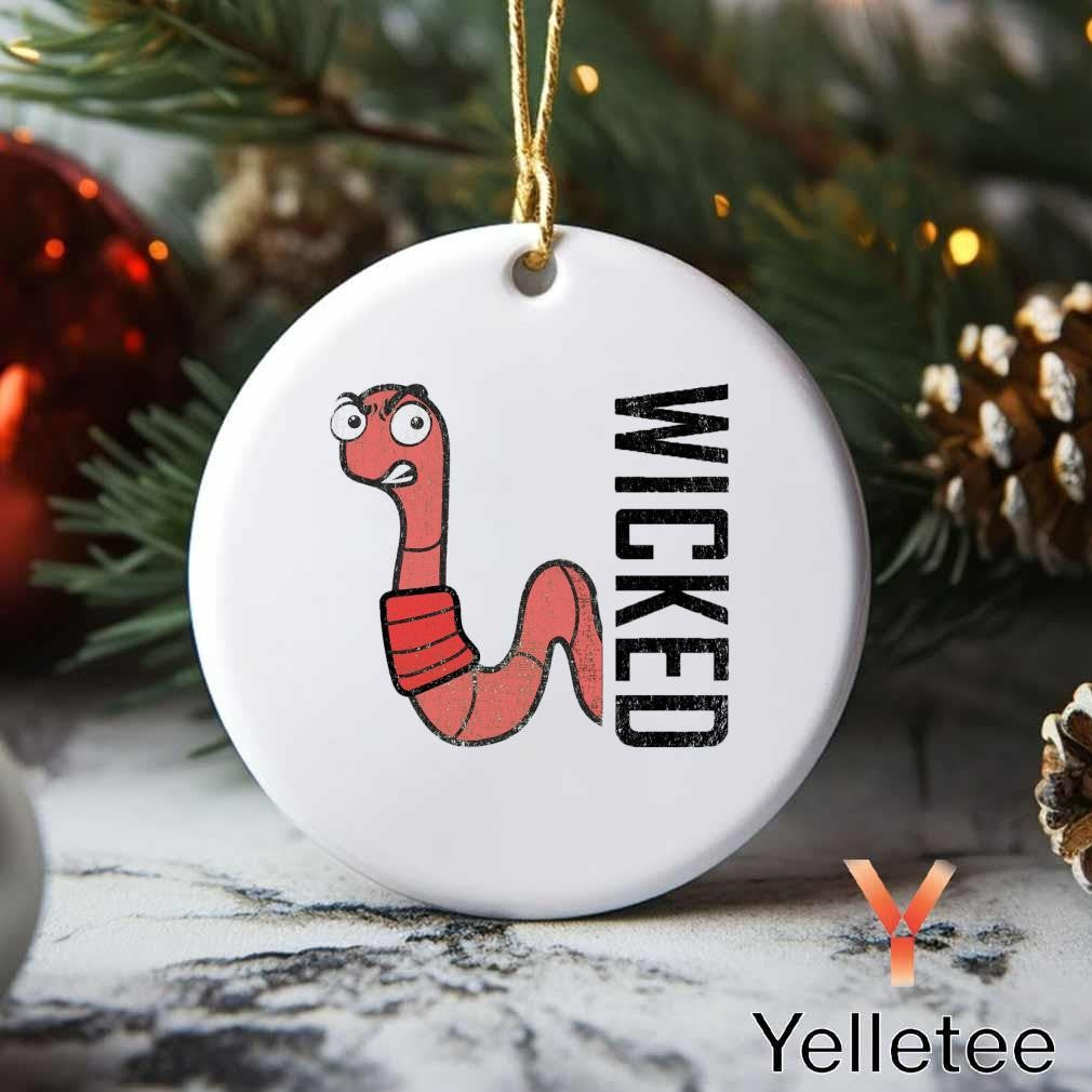 WooSox Green Worms Worcester Wormtown wicked Ornament