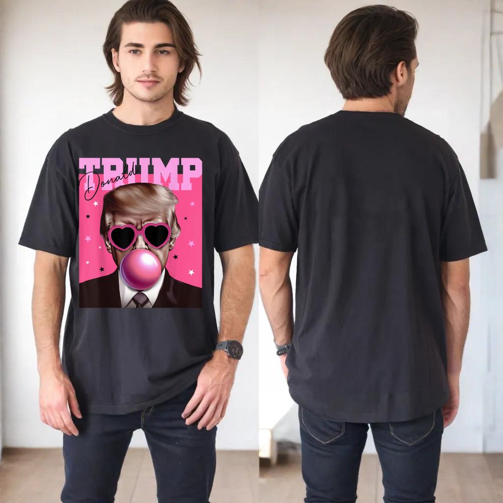 Trump Shirt For kids Men Women donald trump Dubble Gum 2025