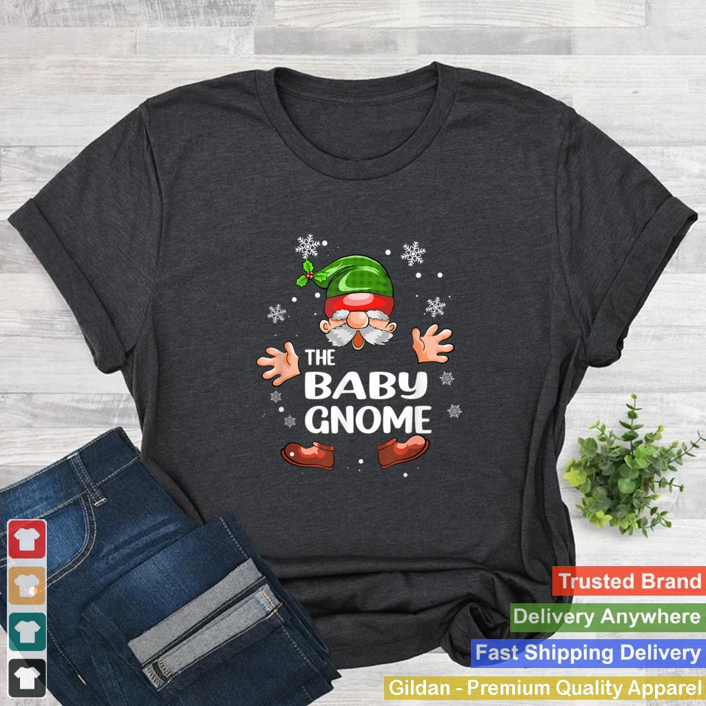 Baby Gnome Funny Matching Family Christmas Party Pajama T Shirt