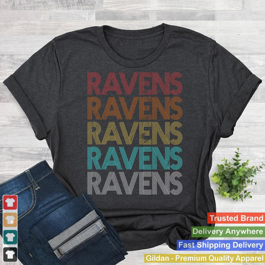 Retro Vintage Ravens