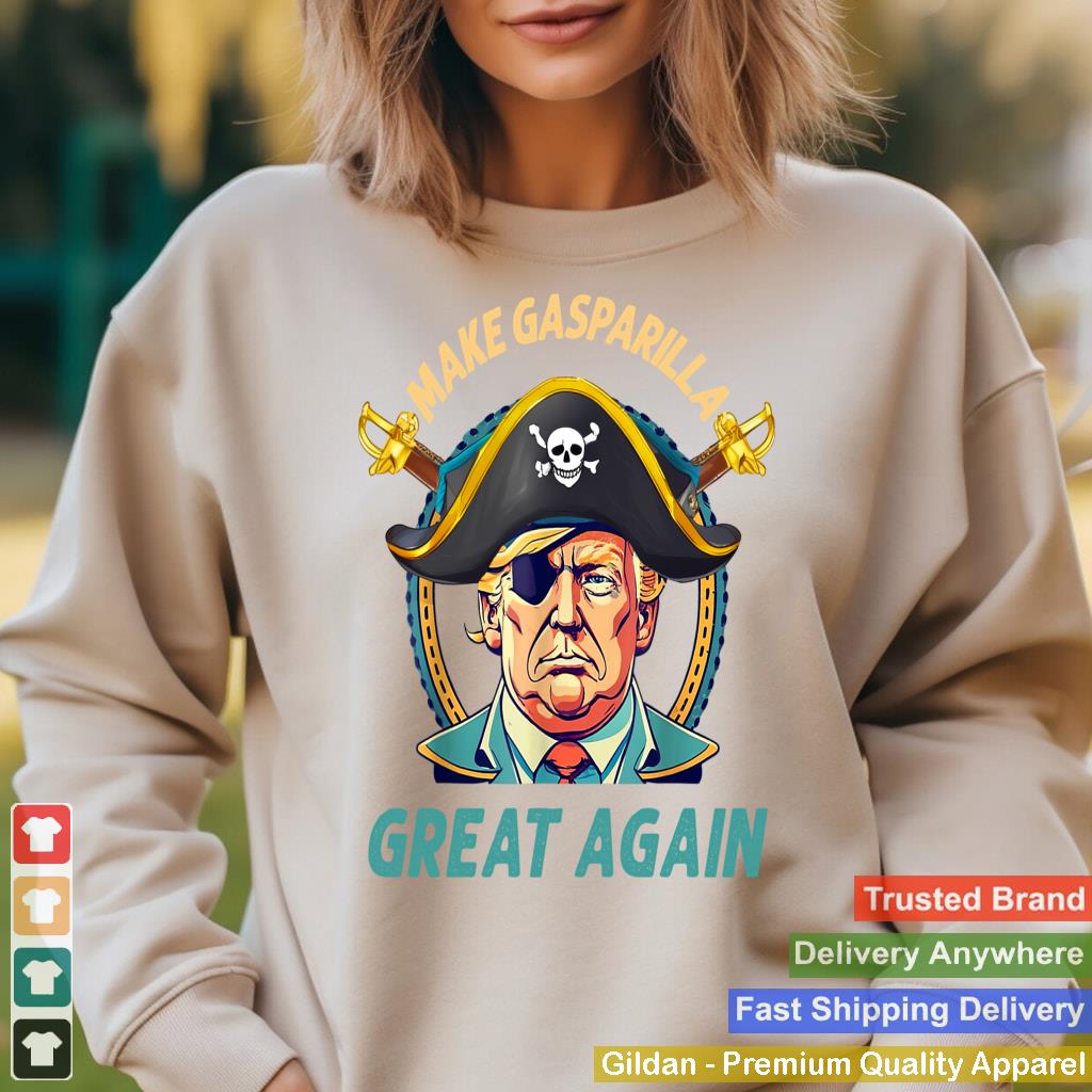 Trump Make Gasparilla Great Again 2025 Funny Pirate