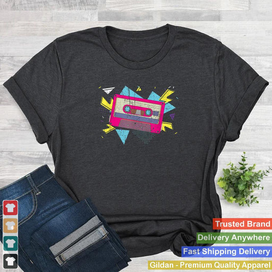 1980s Generation Eighties Music Lover Retro 80s Cassette T Shirt