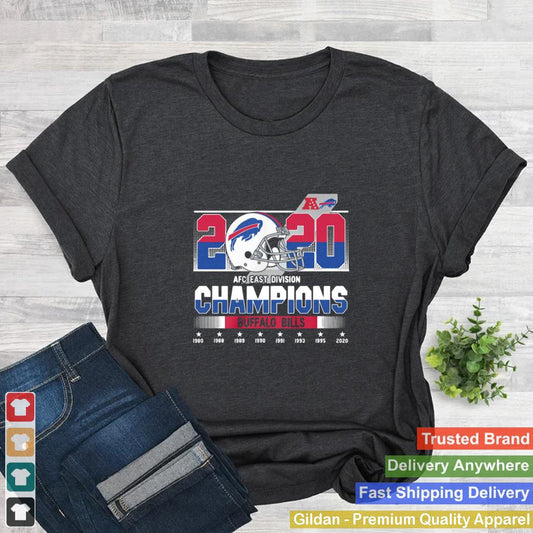 2020 Afc East Division Champions Buffalo Bills 1980 1988 1989 1990 shirt