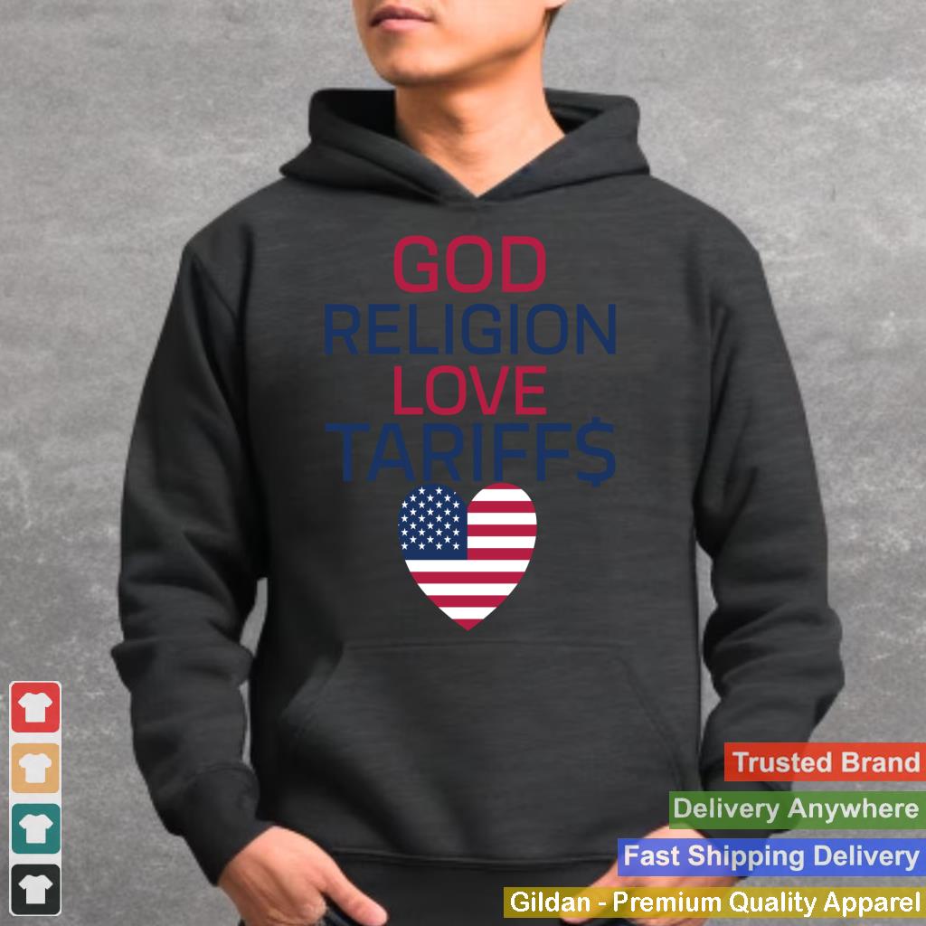 God Religion Love Tariffs President Trump USA