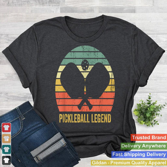 Pickleball Legend Funny Pickleball Player Vintage