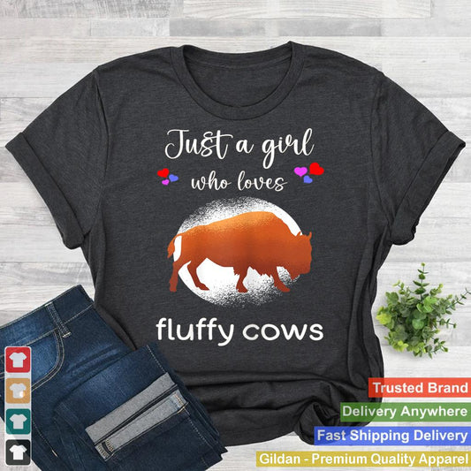 Buffalo Shirt Funny Fluffy Cows Buffalo Lover